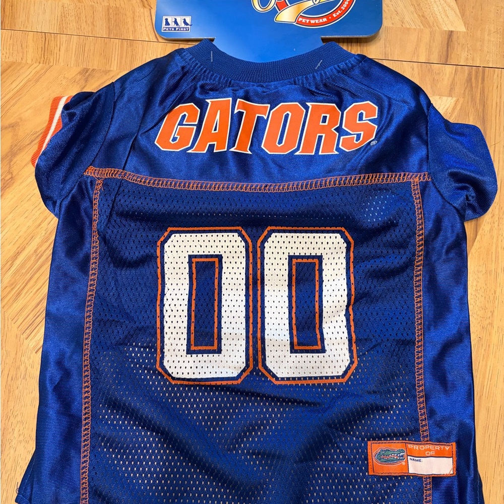 Gators Blue Dog Jersey - Official Pet Team Wear